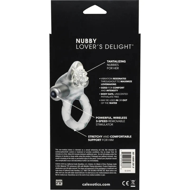 CalExotics Lover's Delight Ring Nubby - Whispered Fantasies