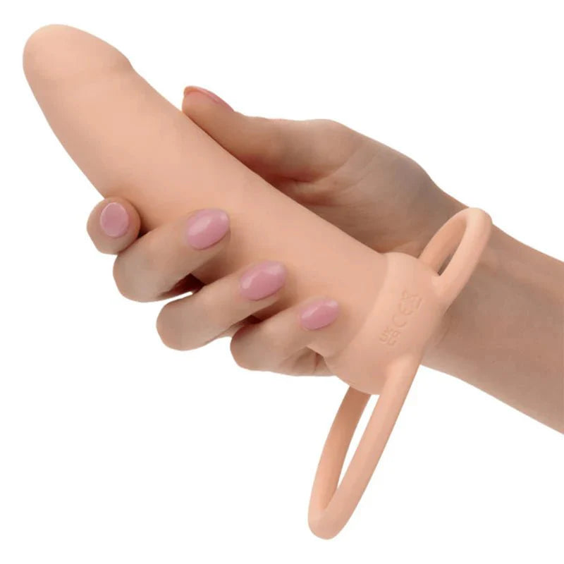 CaleXOtics Performance Maxx Rechargeable Thick Dual Penetrator - Whispered Fantasies