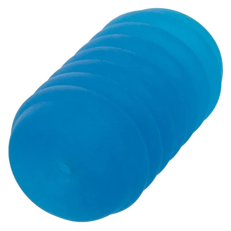 CaleXOtics Pop Sock Ribbed - Blue - Whispered Fantasies