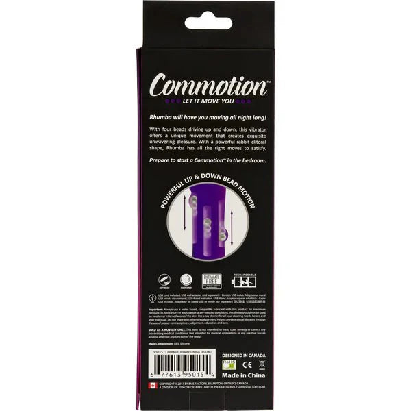 Commotion Rhumba - Purple - Whispered Fantasies