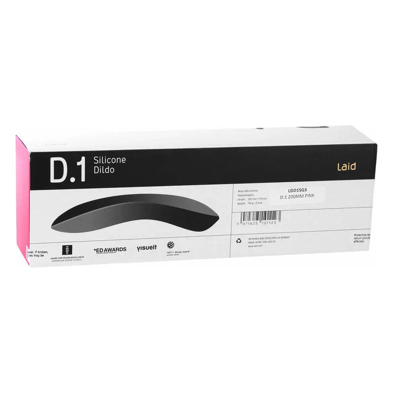 Laid D.1 - Silicone Dildo - Pink - Whispered Fantasies
