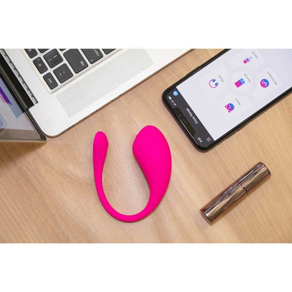Lovense Lush 3 – Bluetooth Wearable Vibrating Egg – Pink - Whispered Fantasies