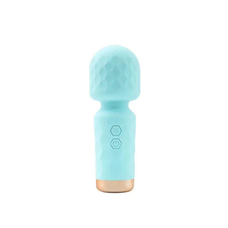 M’Lady – Mini Vibrating Wand – Teal - Whispered Fantasies