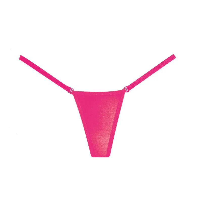 Allure Between The Cheats Pink Panty – One Size Fits Most - Pink - Whispered Fantasies