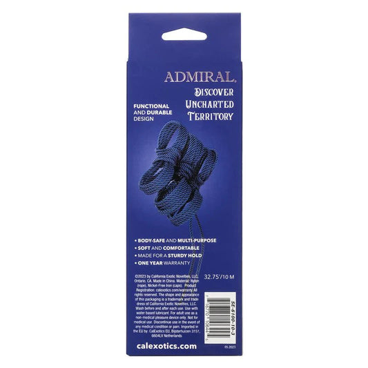 CaleXOtics Admiral Multi Use Rope 10 Metres - Blue - Whispered Fantasies