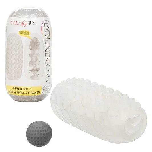 CaleXOtics – Boundless – Reversible Squishy Ball Stroker - Whispered Fantasies