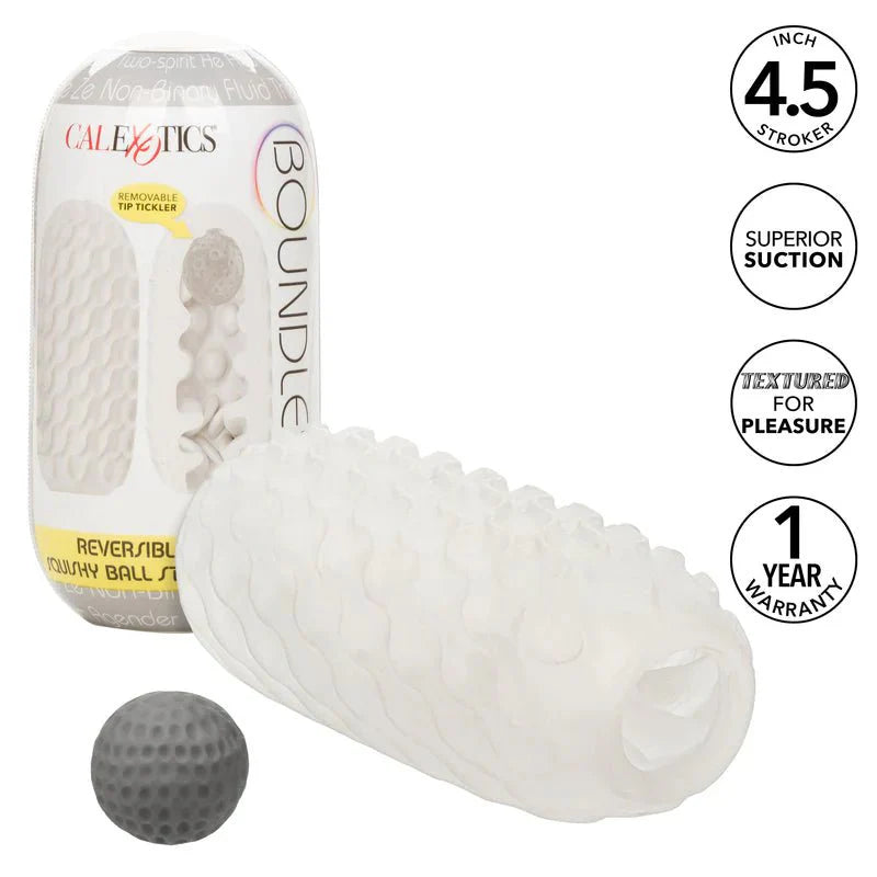 CaleXOtics – Boundless – Reversible Squishy Ball Stroker - Whispered Fantasies