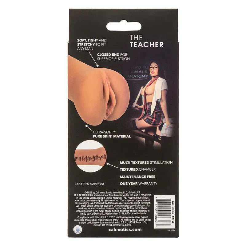 CalExotics Cheap Thrills – The Teacher – Vagina Masturbator - Whispered Fantasies