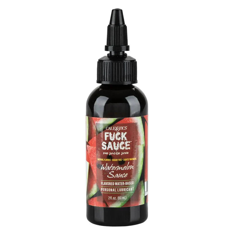 CalExotics – Fuck Sauce – Water - Based Lubricant – Watermelon - 2oz/60ml - Whispered Fantasies