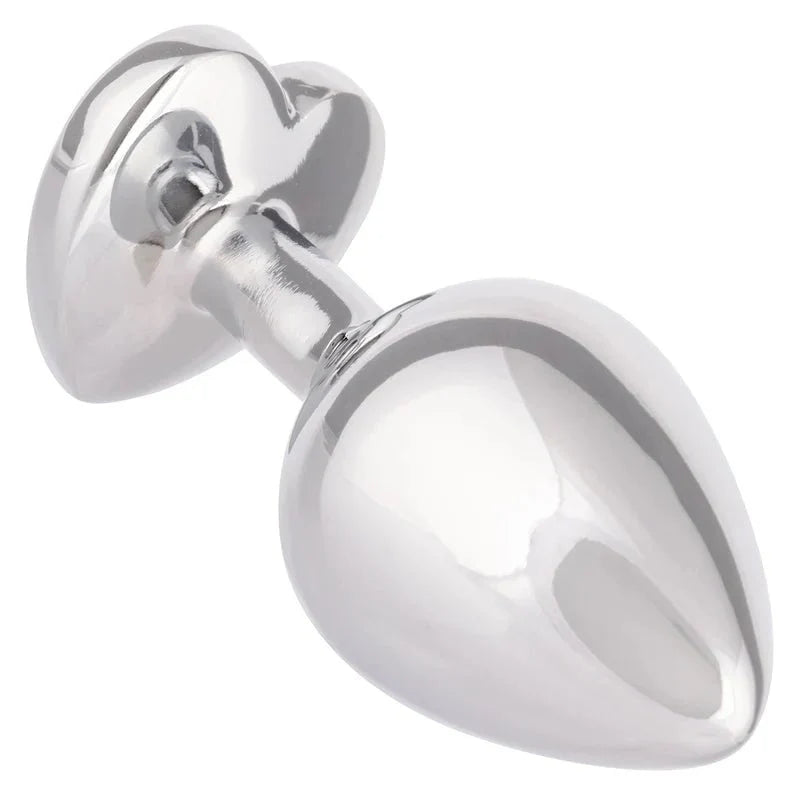 CaleXOtics Jewel Large Ruby Heart Plug - Ruby - Whispered Fantasies