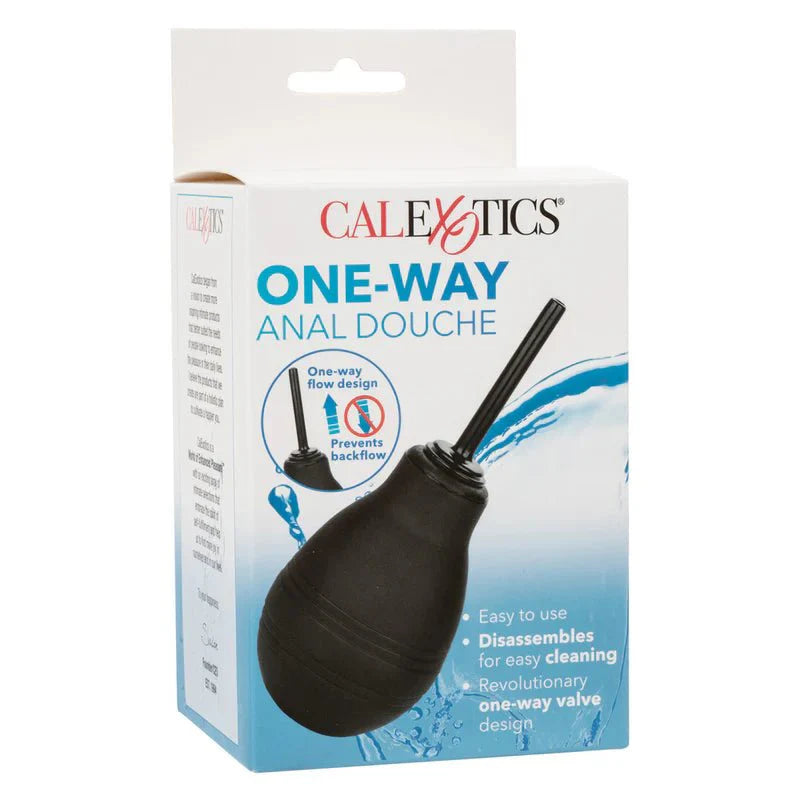 CaleXOtics One Way Anal Douche - Black - Whispered Fantasies