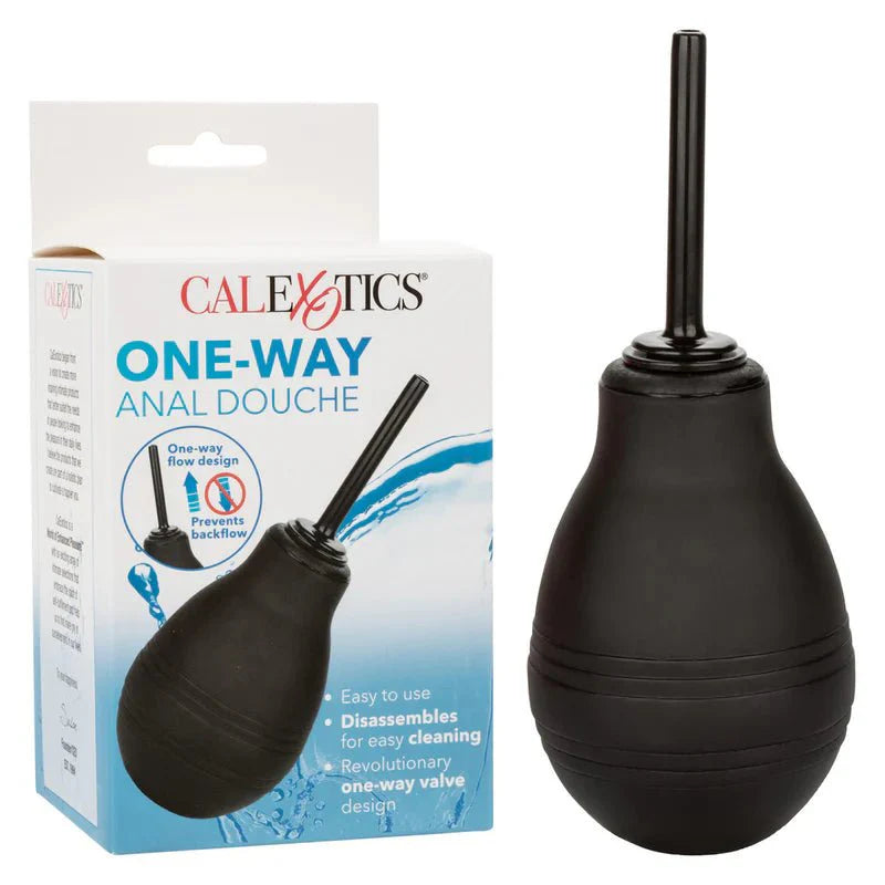 CaleXOtics One Way Anal Douche - Black - Whispered Fantasies