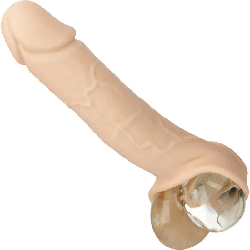 CalExotics® - Performance Maxx™ - Life - Like Penis Extension – 8” – Ivory - Whispered Fantasies