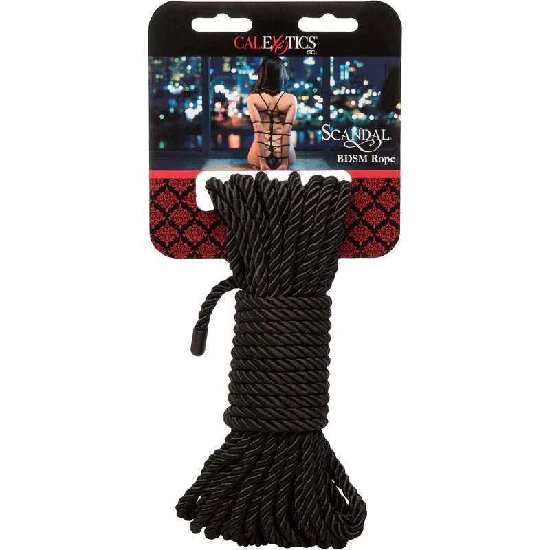CalExotics Scandal BDSM Silk Rope - Whispered Fantasies