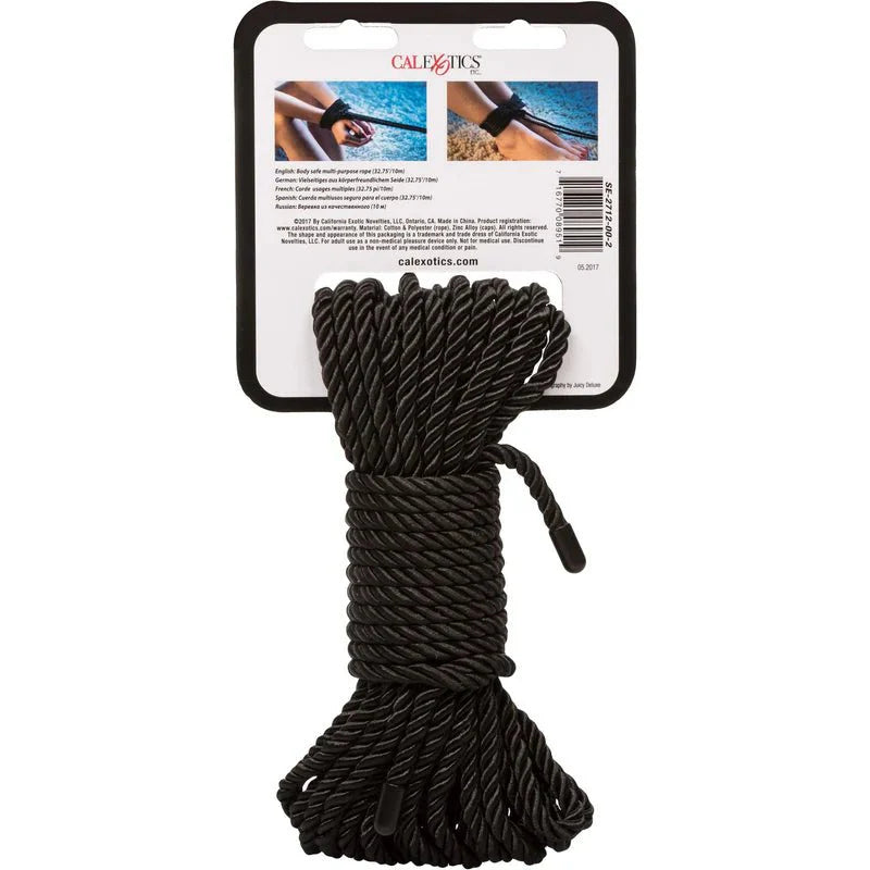 CalExotics Scandal BDSM Silk Rope - Whispered Fantasies