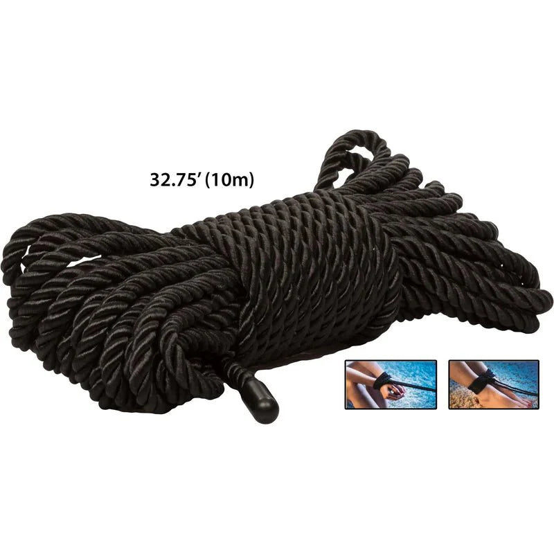 CalExotics Scandal BDSM Silk Rope - Whispered Fantasies