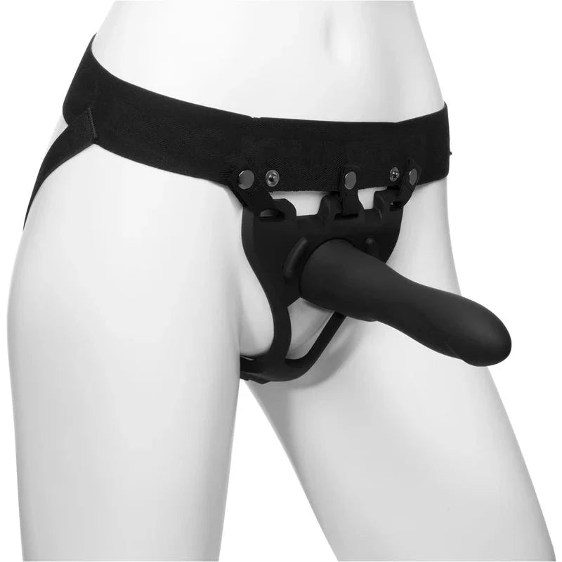 Doc Johnson Body Extensions – Be Strong 2 Piece Strap - On Set - Slim - Whispered Fantasies