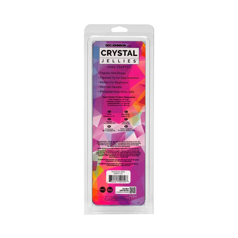 Doc Johnson Crystal Jellies Anal Starter - Whispered Fantasies