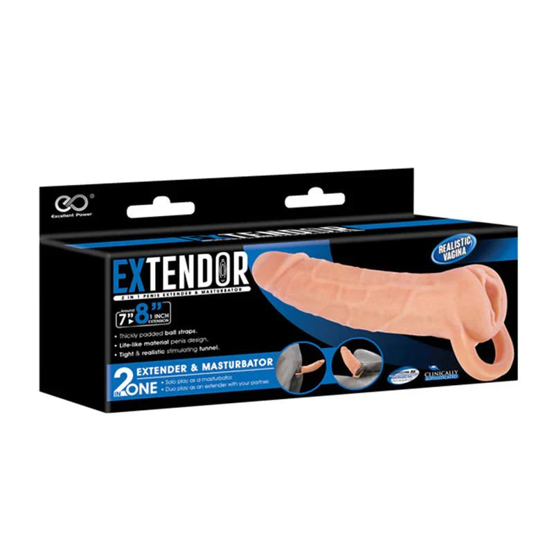 Excellent Power Extendor 2 in 1 Penis Extender & Masturbator - Whispered Fantasies