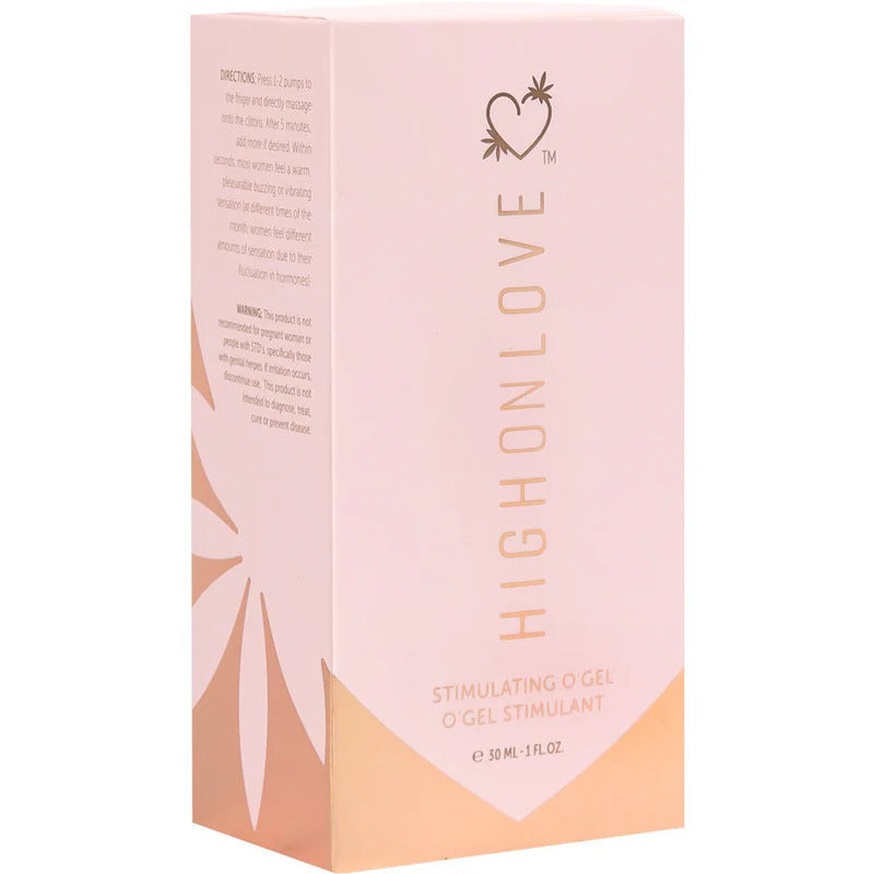 High On Love Stimulating Orgasm Gel with Cannabis Oil