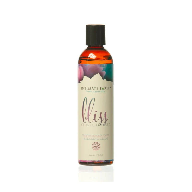 Intimate Earth Bliss Anal Relaxing Water Based Glide – 240ml/8oz - Whispered Fantasies