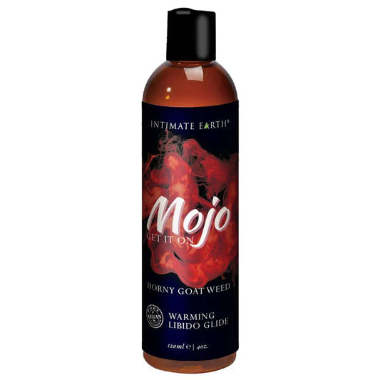 Intimate Earth Mojo Libido Warming Lubricant, All - Natural, 4oz - Whispered Fantasies