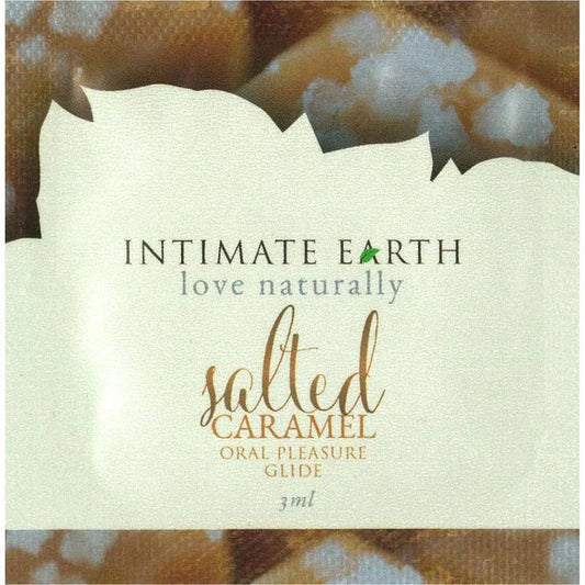 Intimate Earth Oral Pleasure Guide - Salted Caramel - 3ml/.1oz - Whispered Fantasies