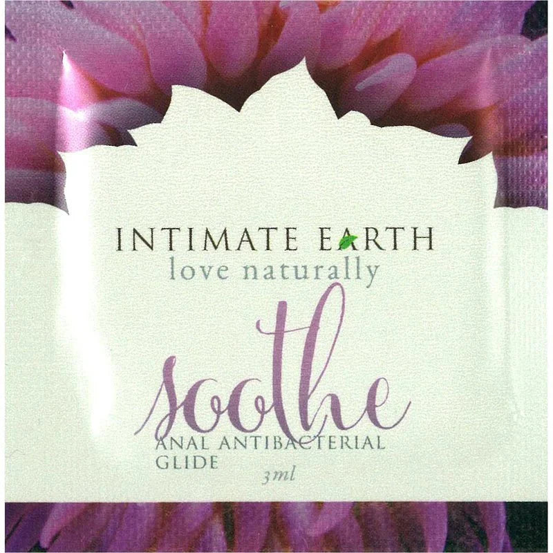 Intimate Earth Soothe - Anal Antibacterial Glide - 3ml/.1oz - Whispered Fantasies