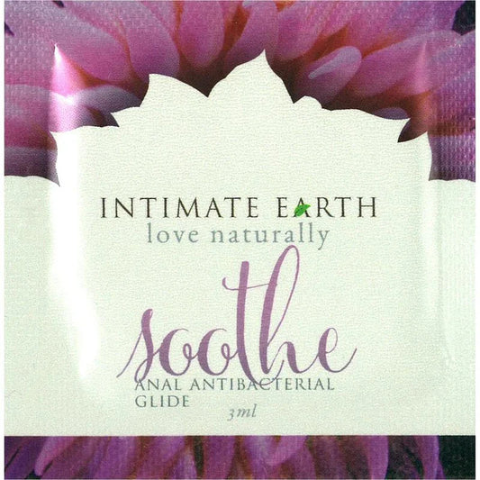 Intimate Earth Soothe - Anal Antibacterial Glide - 3ml/.1oz - Whispered Fantasies