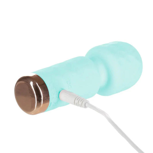 M’Lady – Mini Vibrating Wand – Teal - Whispered Fantasies