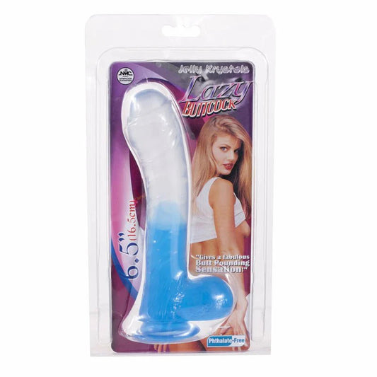 Nanma Nanma Lazy Buttcock - Dildo - Blue - Whispered Fantasies