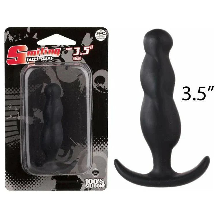 Nanma Silicone Smiling Butt Plug - Swirl - Whispered Fantasies