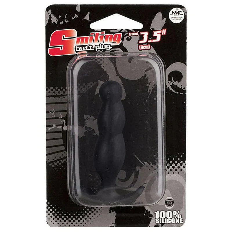Nanma Silicone Smiling Butt Plug - Swirl - Whispered Fantasies