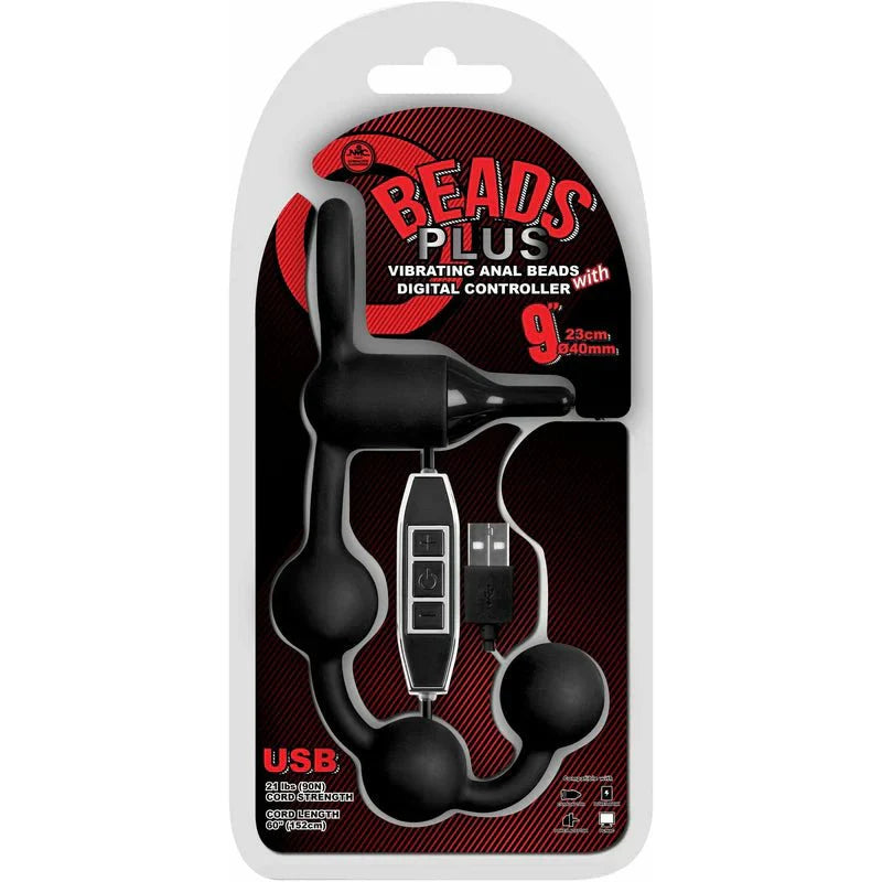 NMC O Beads Plus - Vibrating Anal Beads - Whispered Fantasies