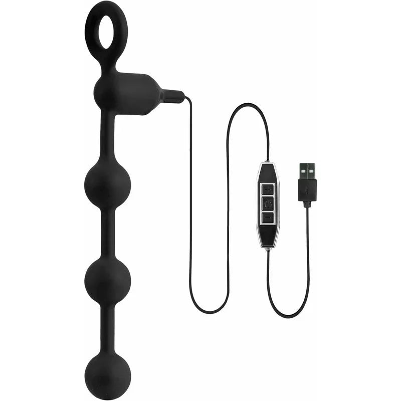 NMC O Beads Plus - Vibrating Anal Beads - Whispered Fantasies