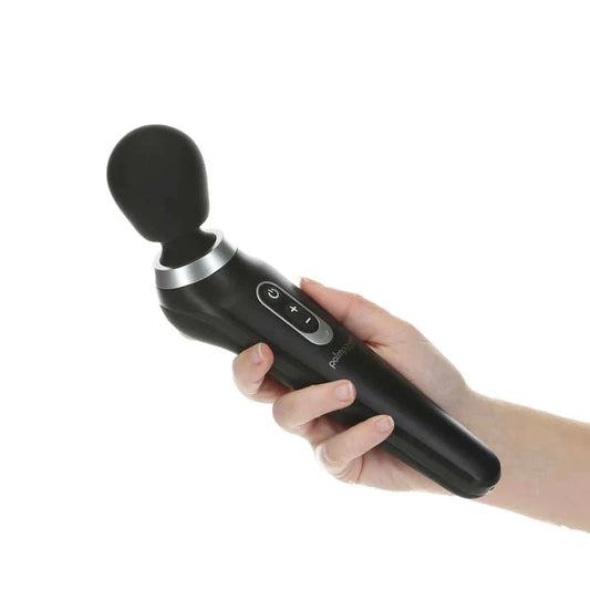 PalmPower Extreme - Rechargeable Massage Wand - Black - Whispered Fantasies