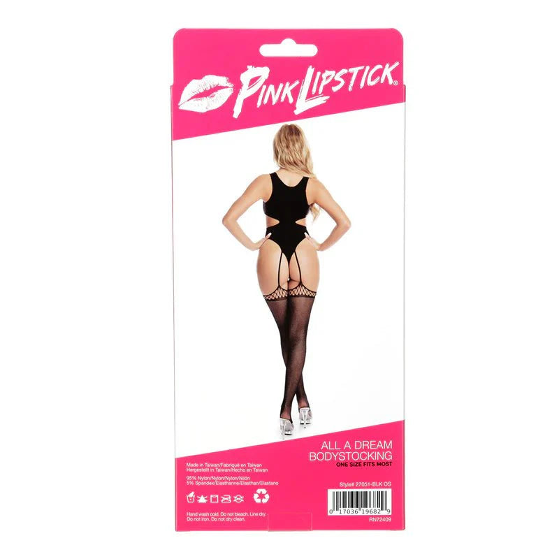 Pink Lipstick - Ring Master 3PC Set - Black - OS - Whispered Fantasies