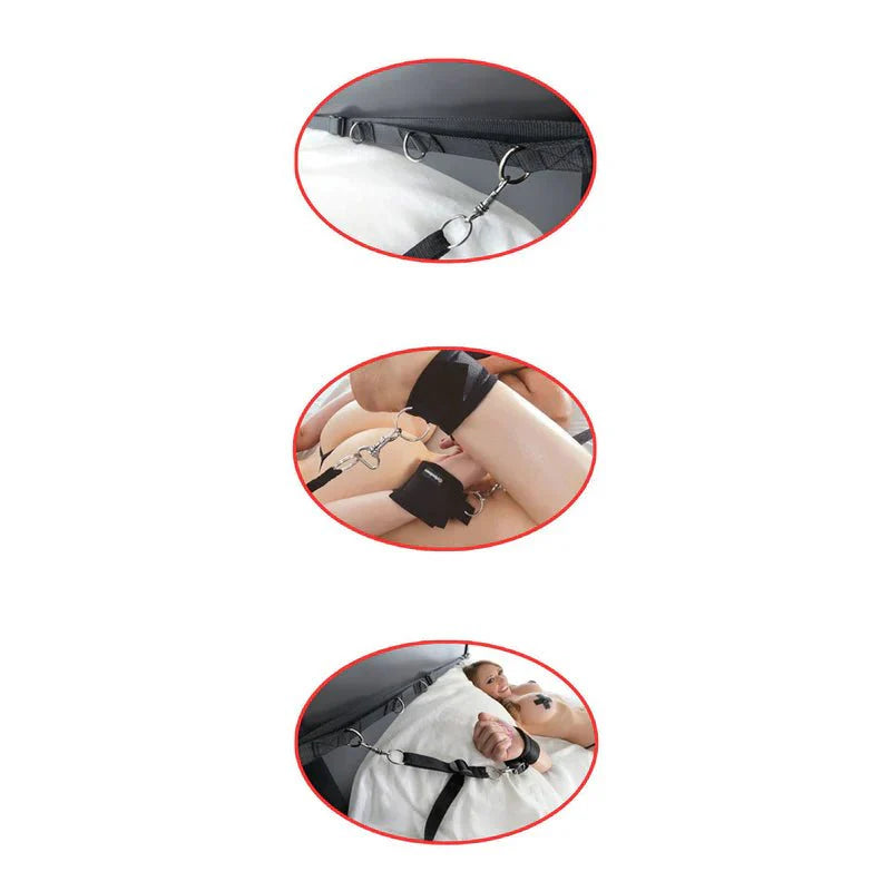 Pipedream - Fetish Fantasy Series Ultimate Bed Restraint System - Whispered Fantasies