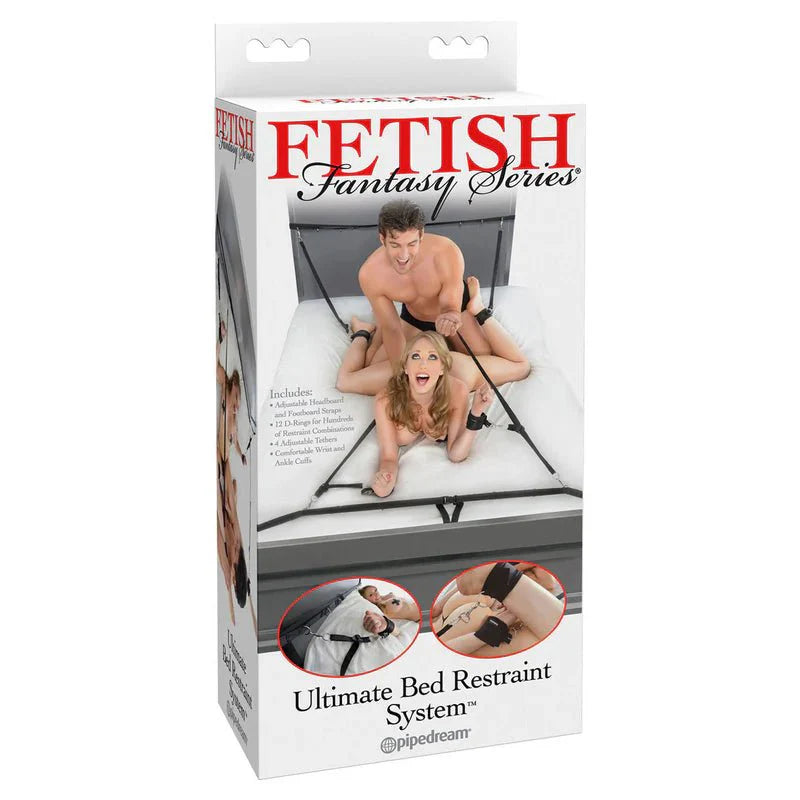 Pipedream - Fetish Fantasy Series Ultimate Bed Restraint System - Whispered Fantasies