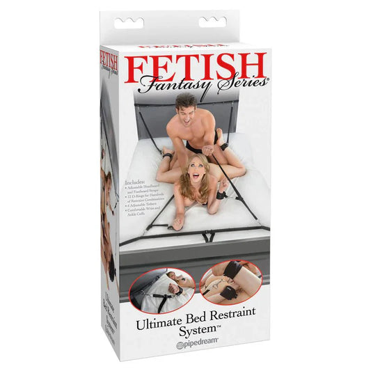 Pipedream - Fetish Fantasy Series Ultimate Bed Restraint System - Whispered Fantasies