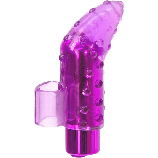 Pure Love® - Rechargeable Frisky Finger Vibrator – Purple - Whispered Fantasies
