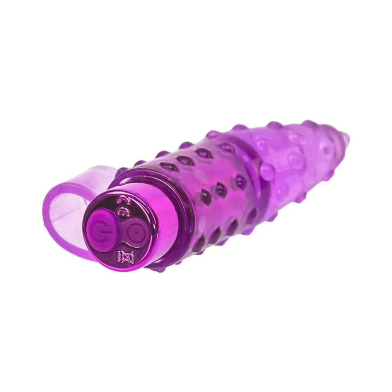 Pure Love® - Rechargeable Frisky Finger Vibrator – Purple - Whispered Fantasies