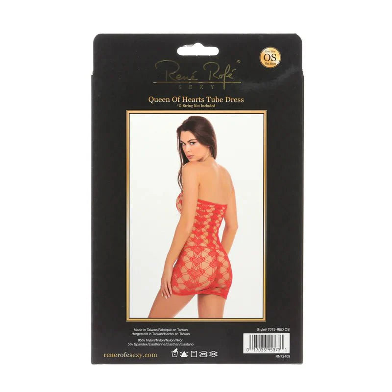 Rene Rofe Sexy Queen of Hearts – Red - Whispered Fantasies