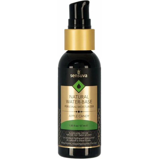Sensuva Natural Water - Based – Flavoured Personal Moisturizer - 1.9 oz - Apple Candy - Whispered Fantasies