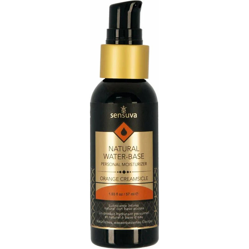 Sensuva Natural Water - Based – Flavoured Personal Moisturizer - 1.9 oz - Orange Creamsicle - Whispered Fantasies