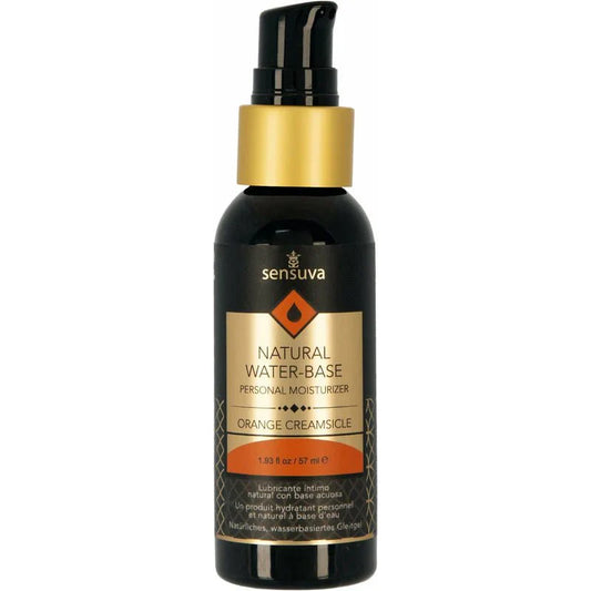 Sensuva Natural Water - Based – Flavoured Personal Moisturizer - 1.9 oz - Orange Creamsicle - Whispered Fantasies