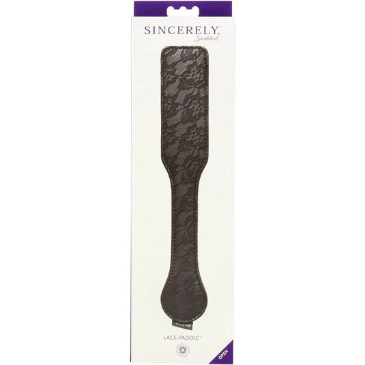 Sportsheets Sincerely - Lace Paddle - Black - Whispered Fantasies