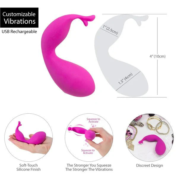 Swan® Squeeze - Kiss - Pink - Whispered Fantasies