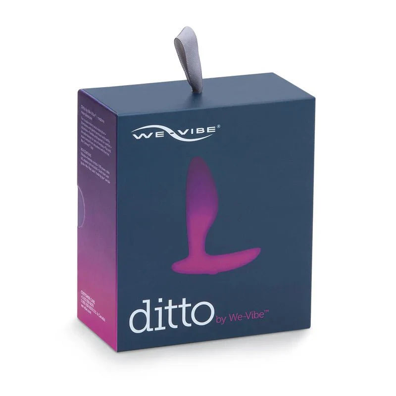 We - Vibe Ditto Vibrating Anal Plug - Purple - Whispered Fantasies