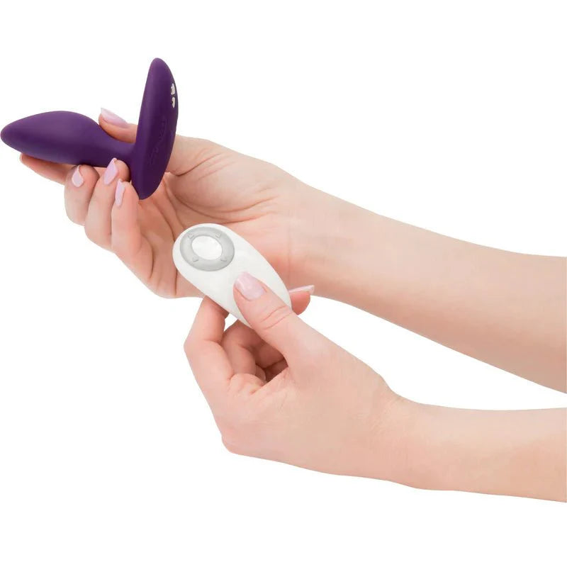 We - Vibe Ditto Vibrating Anal Plug - Purple - Whispered Fantasies